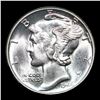 Image 2 : 1944-p Mercury Dime 10c Grades Choice+ Unc