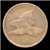 Image 2 : 1858 SL Flying Eagle Cent 1c Grades vf+
