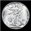 Image 2 : 1946-d Walking Liberty Half Dollar 50c Grades Select Unc.