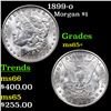 Image 1 : 1899-o Morgan Dollar $1 Grades GEM+ Unc