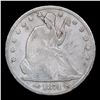 Image 2 : 1874 Arrows Seated Half Dollar 50c Grades vf+