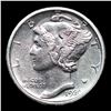 Image 2 : 1920-s Mercury Dime 10c Grades Choice AU