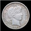 Image 2 : 1904-p Barber Dime 10c Grades Choice AU