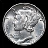 Image 2 : 1938-p Mercury Dime 10c Grades Choice Unc FSB