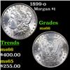 Image 1 : 1899-o Morgan Dollar $1 Grades GEM+ Unc