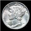 Image 2 : 1944-s Mercury Dime 10c Grades Choice+ Unc