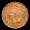 Image 2 : 1899 Indian Cent 1c Grades Choice AU/BU Slider