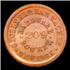 Image 2 : 1863 Not One Cent Civil War Token Fr-NY-630-BY-1a 1c Grades Select Unc BN