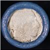 Image 2 : Buffalo Nickel Shotgun Roll in Old Bank Style 'Bell Telephone'  Wrapper 1925 & D Mint Ends