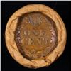 Image 3 : ***Auction Highlight*** Indian cent 1c orig roll, 1909 end S other end (fc)