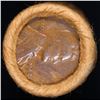 Image 3 : Mixed small cents 1c orig shotgun roll, 1921-s Wheat Cent, 1892 Indian Cent other end, brinks Wrappe