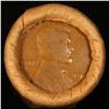 Image 2 : Mixed small cents 1c orig shotgun roll, 1919-d Wheat Cent, 1897 Indian Cent other end, brinks Wrappe