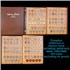 Image 1 : ***Auction Highlight*** Complete Jefferson 5c Dansco book including proof-only issue, 1938-1988, 135