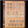 Image 3 : ***Auction Highlight*** Complete Jefferson 5c Dansco book including proof-only issue, 1938-1988, 135