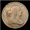 Image 2 : 1804 Plain 4, No Stems Draped Bust Half Cent 1/2c Grades f details