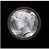 Image 2 : ***Auction Highlight*** Solid Uncirculated Peace silver dollar roll 1924 & P Ends, 20 coins (fc)