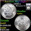 ***Auction Highlight*** 1898-o Morgan Dollar $1 Graded ms66+ By SEGS (fc)
