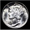 Image 2 : ***Auction Highlight*** 1938-s Mercury Dime Near TOP POP! 10c Graded ms67+ fsb By SEGS (fc)