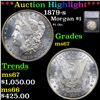 ***Auction Highlight*** 1879-s Morgan Dollar $1 Graded ms67 By SEGS (fc)