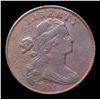 Image 2 : ***Auction Highlight*** 1804 Draped Bust Large Cent Mint Error 1c Graded xf40 By SEGS (fc)