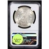 Image 3 : NGC 1885-p Morgan Dollar $1 Graded ms64 By NGC