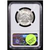 Image 3 : NGC 1953-s Franklin Half Dollar 50c Graded ms63 By NGC