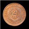 Image 3 : 1864 Lg Motto Two Cent Piece 2c Graded ms64+ rb By SEGS