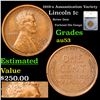 1919-s Lincoln Cent Assassination Variety 1c Graded au53 By SEGS