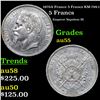 1870A France 5 Francs KM-799.1 Graded au55