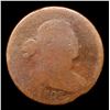 Image 2 : 1802 Draped Bust Large Cent 1c Graded ag3 By SEGS