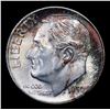 Image 2 : 1950-s Roosevelt Dime 10c Graded ms66+ FSB By SEGS