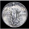 Image 2 : 1929-d Standing Liberty Quarter 25c Graded ms64+ By SEGS