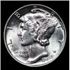 Image 2 : 1941-p Mercury Dime 10c Graded ms66+ fsb By SEGS