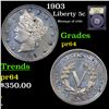 Image 1 : Proof 1903 Liberty Nickel 5c Graded Choice Proof By USCG