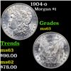 1904-o Morgan Dollar $1 Grades Select Unc