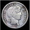 Image 2 : 1911-p Barber Dime 10c Grades VF Details