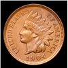 Image 2 : 1904 Indian Cent 1c Grades GEM Unc BN