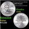 1986 France 100 Francs KM-960 Grades GEM Unc