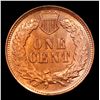 Image 3 : 1906 Indian Cent 1c Grades Choice+ Unc RD