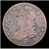 Image 2 : 1808 Capped Bust Half Dollar O-109a R-3 50c Grades vg+