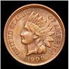 Image 2 : 1908 Indian Cent 1c Grades GEM+ Unc BN