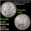 1879-s Rev '78 Top 100 Morgan Dollar $1 Grades Choice AU