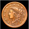 Image 2 : 1838 Coronet Head Large Cent 1c Grades vf++