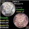 Image 1 : 1904-o Morgan Dollar $1 Grades Choice Unc+ PL