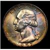 Image 2 : 1957-d Washington Quarter 25c Grades GEM+ Unc