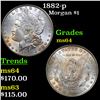 Image 1 : 1882-p Morgan Dollar $1 Grades Choice Unc