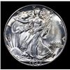 Image 2 : 1942-d Walking Liberty Half Dollar 50c Grades GEM+ Unc
