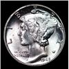Image 2 : 1945-p Mercury Dime 10c Grades GEM+ Unc