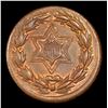 Image 3 : 1863 The Washington Token Civil War Token F-119/398a 1c Grades Select+ Unc RB