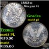 Image 1 : 1882-o Morgan Dollar $1 Grades Select Unc PL